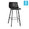 Flash Furniture 30" Black LeatherSoft Barstools, PK 2 CH-212069-30-BK-GG - alternate 8